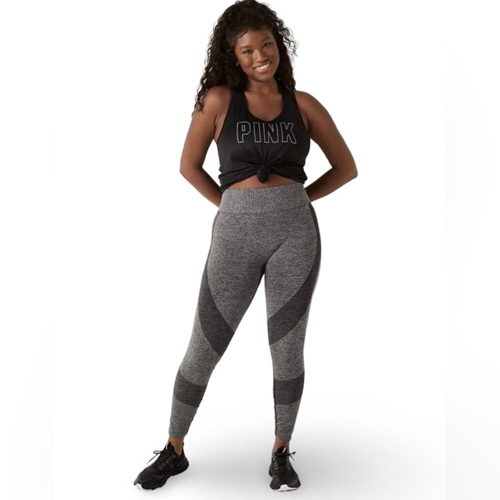 PINK Seamless Leggings Size XL Activewear‎ Workout Gym Performance Fitness Yoga